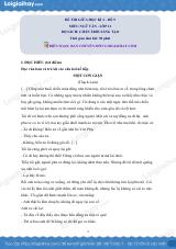Đề thi giữa kì 2 Văn 11 Chân trời sáng tạo - Đề số 5
